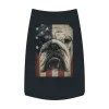 English Bulldog Dog Shirt – Patriotic Bulldog Flag Design (Puppy Size Up to 6 Months)