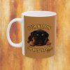 english bulldog coffee mug with sleeping bulldog puppy and if im nappin im not yappin design