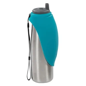 Messy Mutts Travel water bottle designed for Bulldog hydration on the go