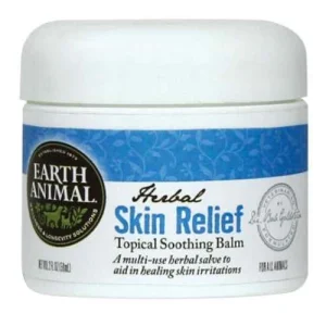 Earth Animal herbal skin relief topical balm for dogs, great for Bulldog skin treatment