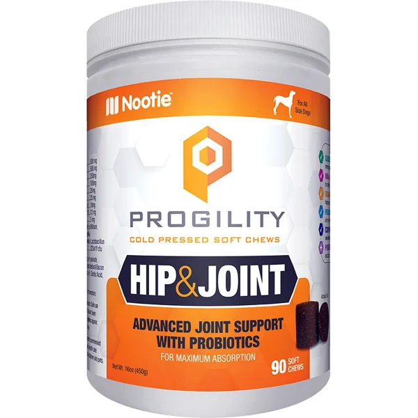 best bulldog joint health supplement – Nootie Progility MAX Hip & Joint Turmeric Chews 90ct