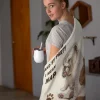 English Bulldog Blanket – I Like to Party (And by Party I Mean Nap) Fleece Throw