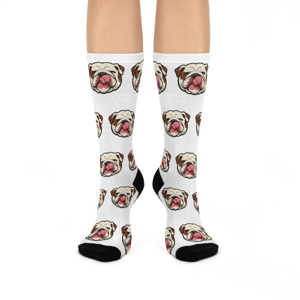 Cushioned Crew Bulldog socks inspired by Gaia
