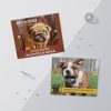 English Bulldog Calendar 2026 featuring real Bulldog puppies from the Bullgodz breeding program cover and back images
